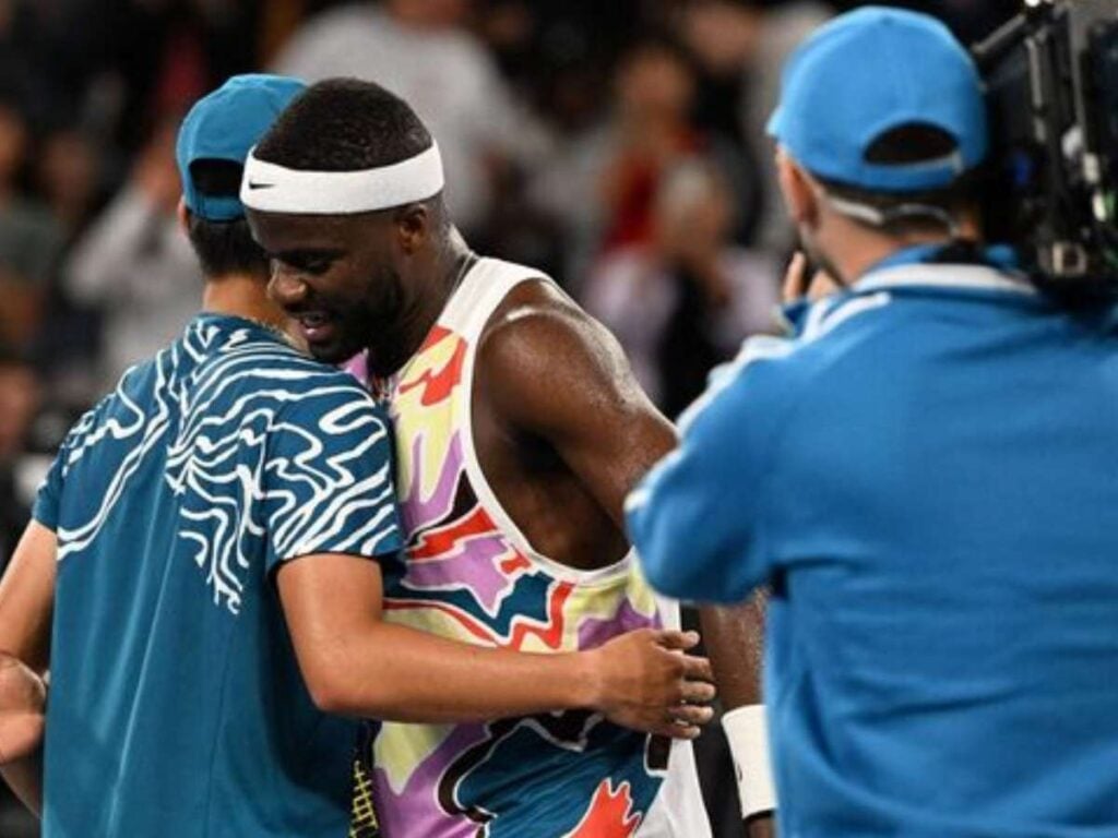 Jerry Shang and Frances Tiafoe