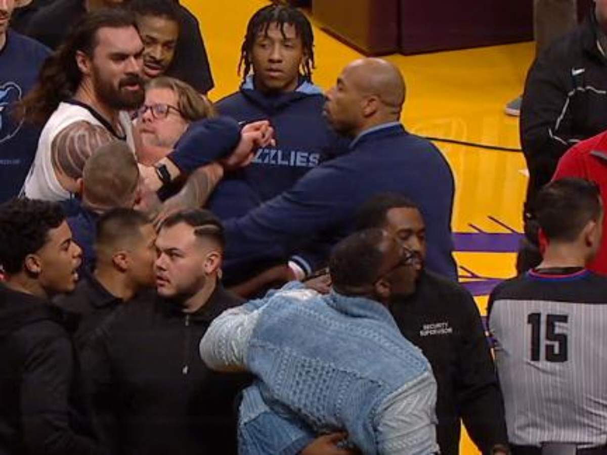 Dillion Brooks believes “regular pedestrian” Shannon Sharpe shouldn’t have been allowed at the Arena after heated halftime altercations with Tee Morant and Grizzlies