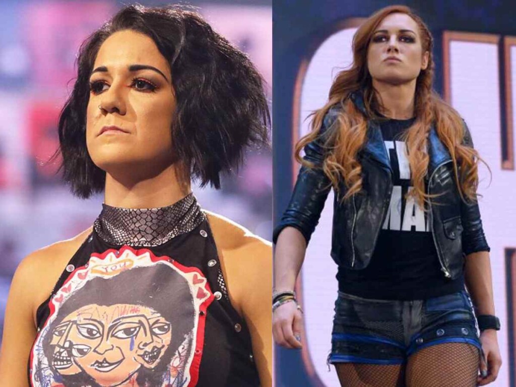 Bayley and Becky Lynch