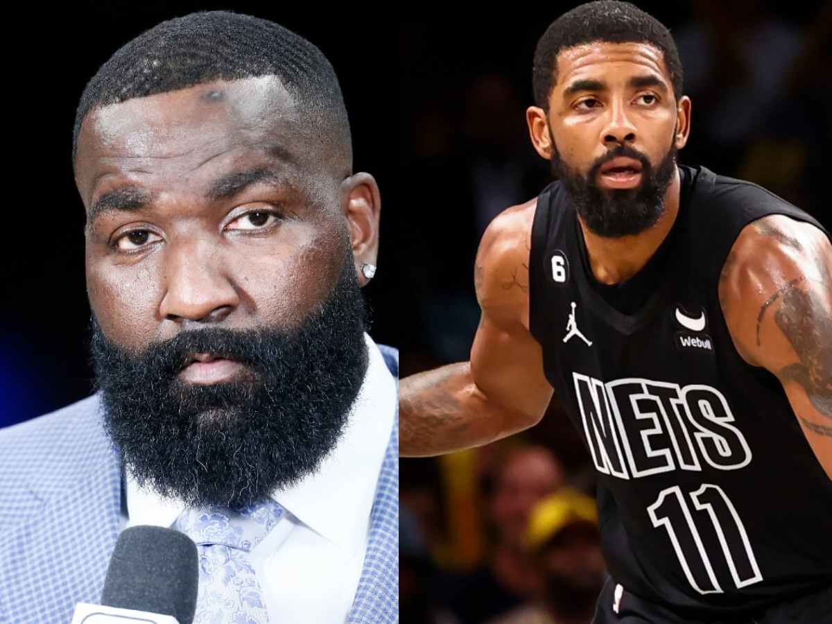 “I’ll STFU for now!” DOUBTER Kendrick Perkins gets embarrassed by Nets’ Kyrie Irving after back-to-back dubs against Jazz and Warriors