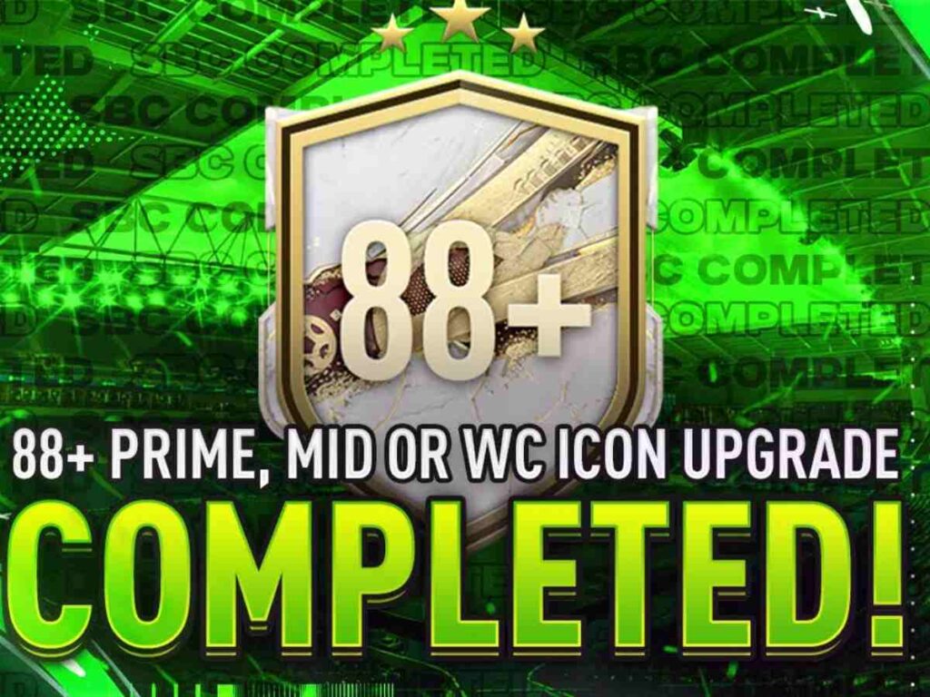 FIFA 23: How to complete the 88+ Prime or Mid WC Icon Upgrade SBC