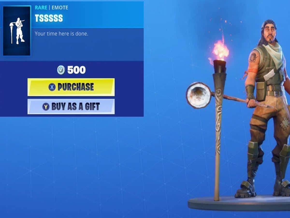 How to Buy Fortnite Tsssss Emote from Item Store