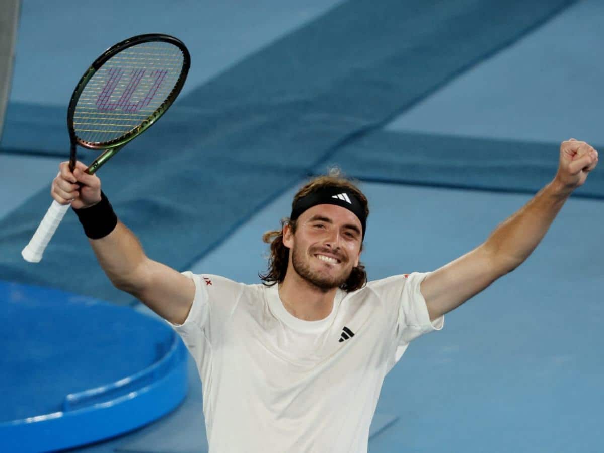 Stefanos Tsitsipas matches Roger Federer as he breaks multiple records on his way to the Australian Open semis