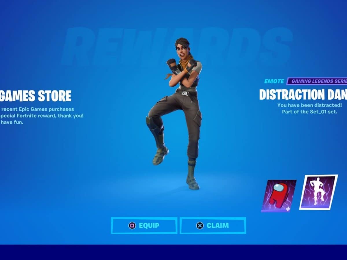 How to Buy Fortnite Distracted Emote from Item Store