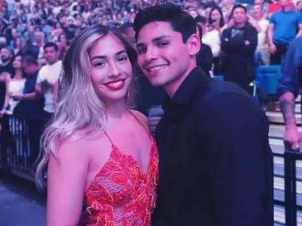 Drea Celina with Ryan Garcia