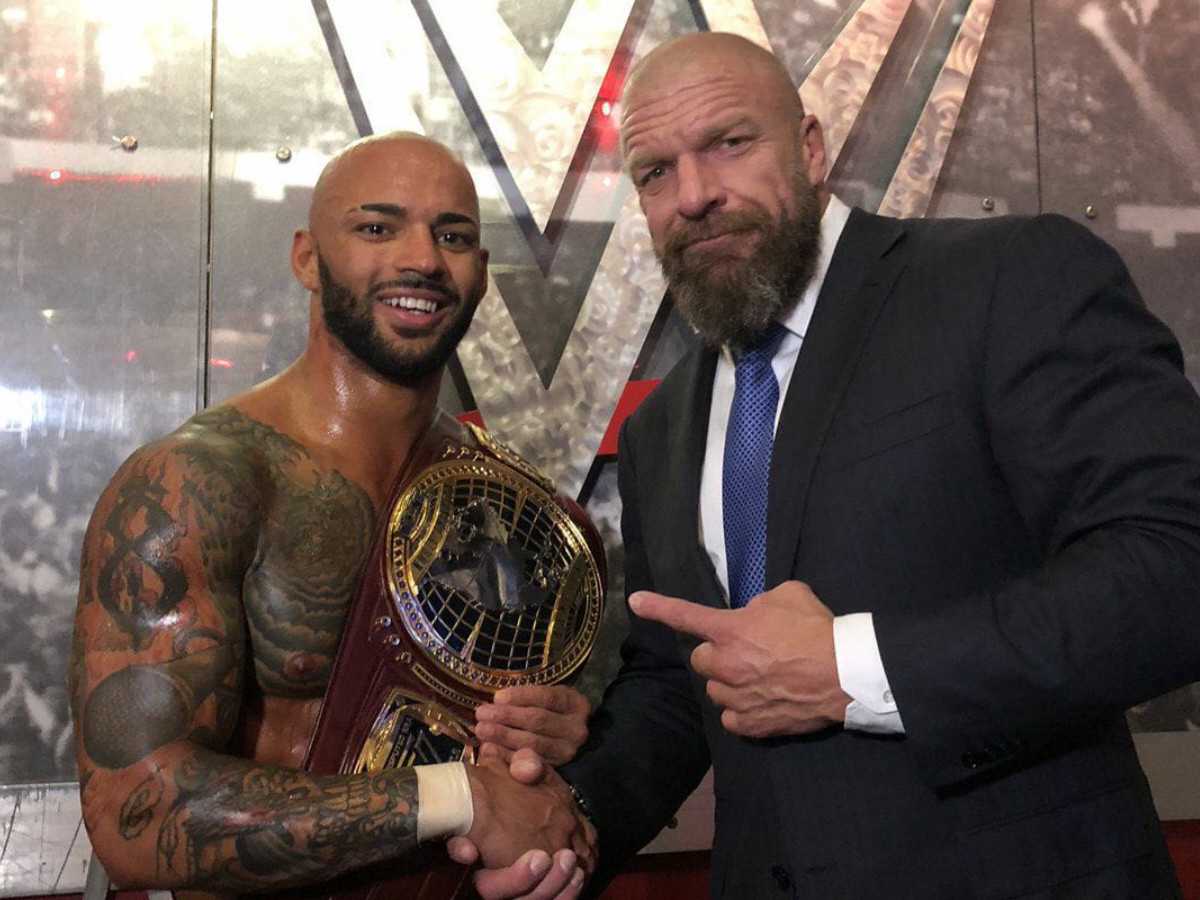 “He likes it more,” Ricochet comments on his dignified relationship with Triple H