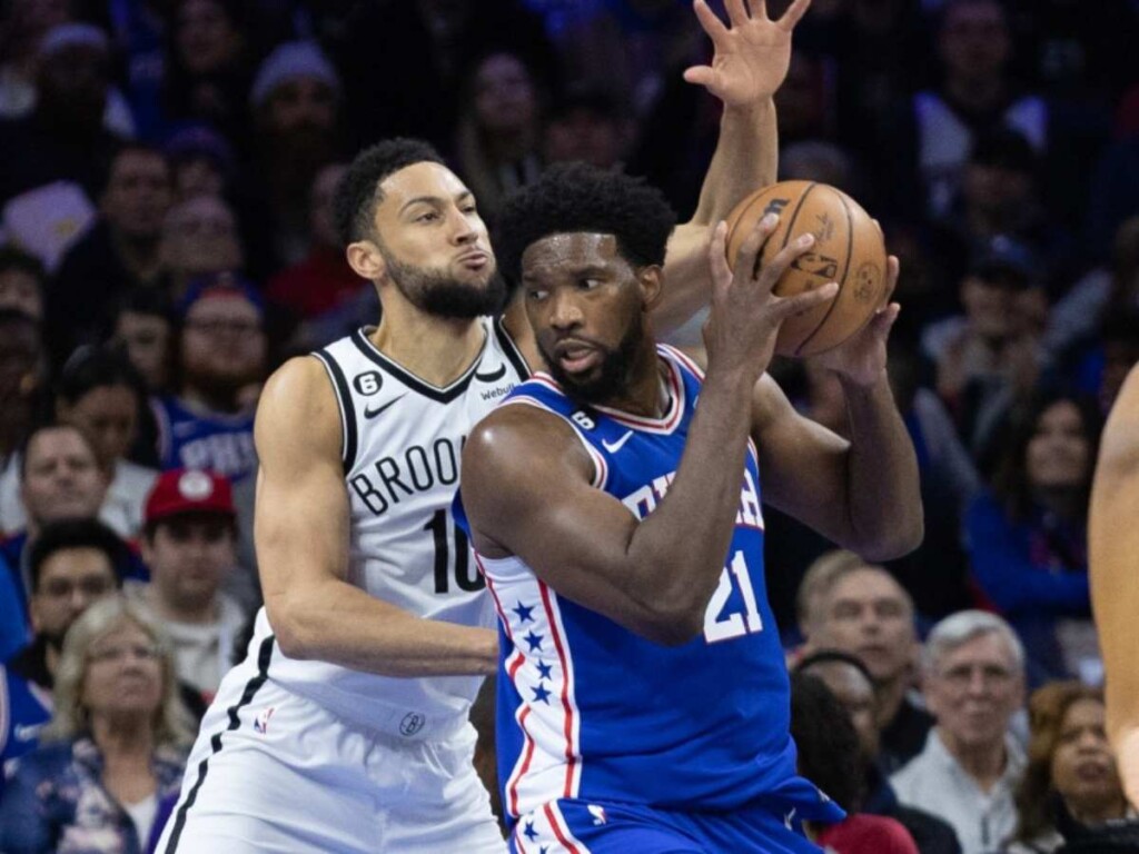 Joel Embiid and Ben Simmons