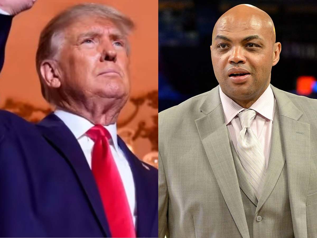 “Look what happened the last time they got to vote for president,” Charles Barkley takes a not-so-subtle political jab at Donald Trump discussing All-Star Game voting process