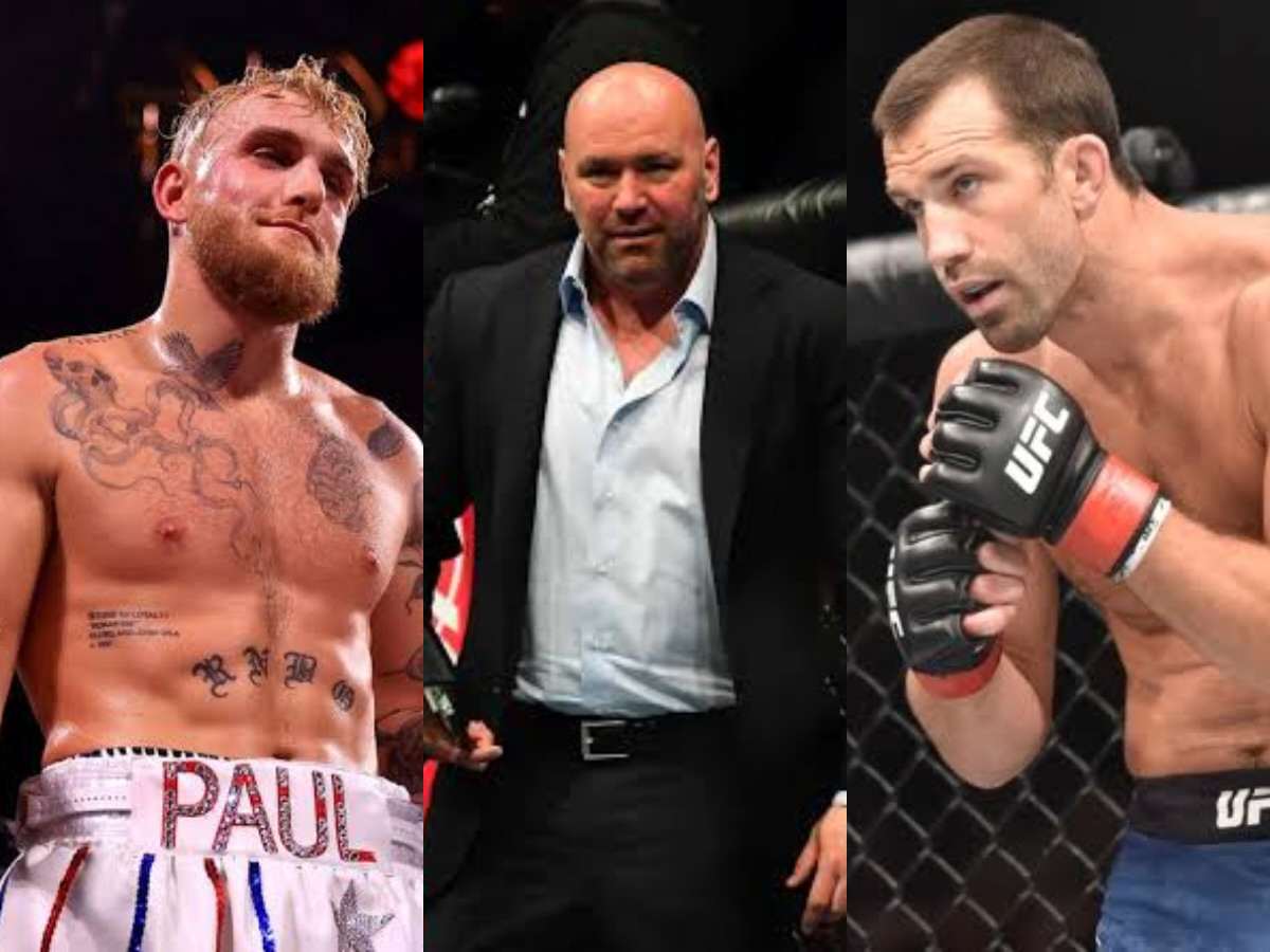 “Go beat his a**,” Luke Rockhold reveals the last words of Dana White regarding Jake Paul before leaving UFC