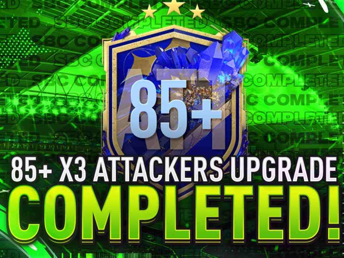 FIFA 23: How to complete the 85+ x3 Attackers Upgrade SBC