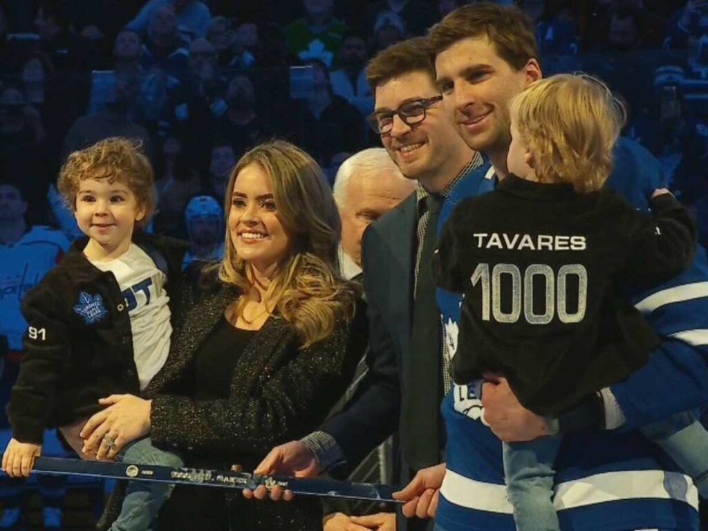 John Tavares and his family [CBC]