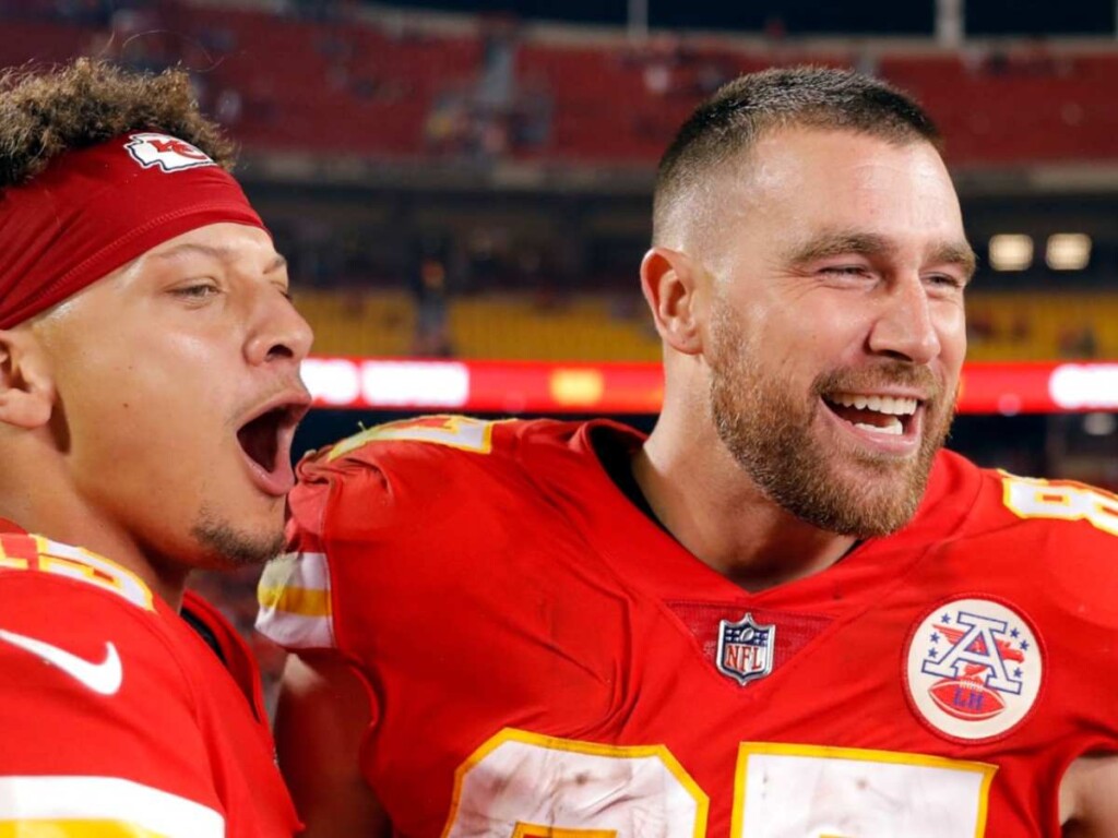 Patrick Mahomes Travis Kelce 