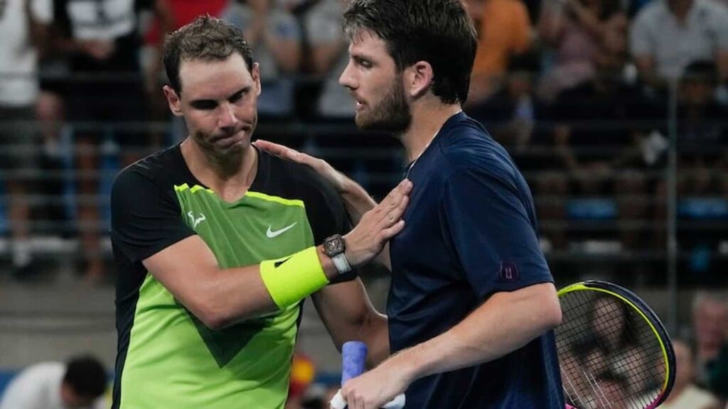 Rafael Nadal and Cameron Norrie