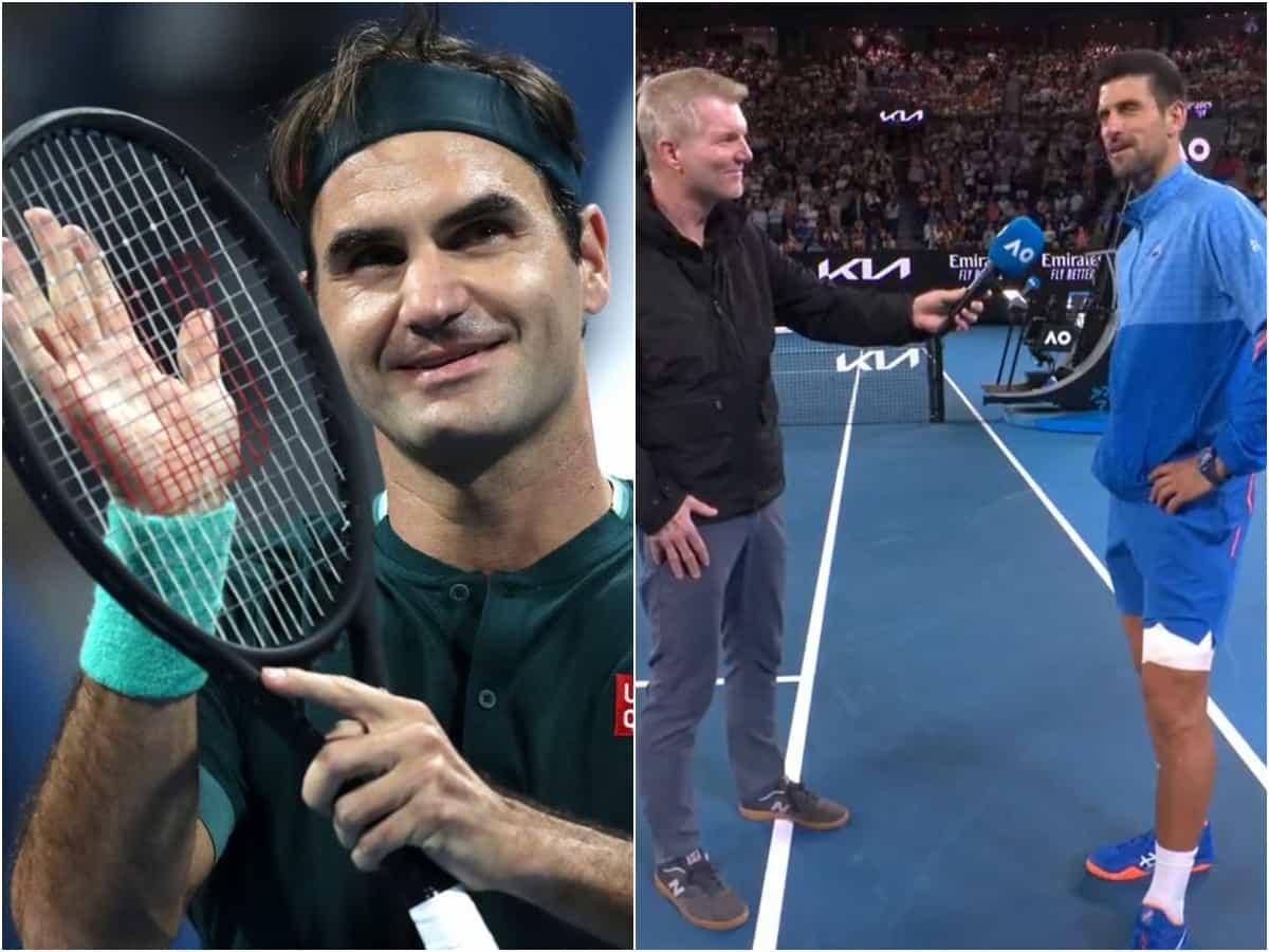 “Tennis misses him,” Novak Djokovic honors Roger Federer after his quarter-final win at the 2023 Australian Open