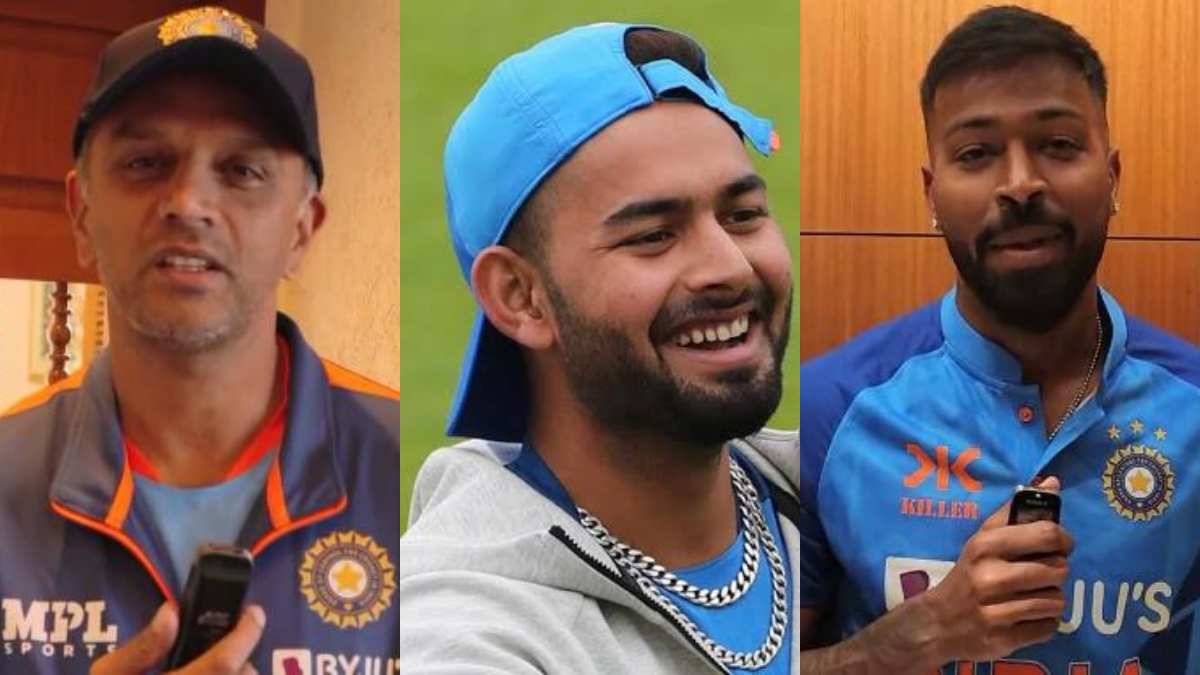 WATCH: Rahul Dravid and Team India members send heartwarming wishes to ‘fighter’ Rishabh Pant