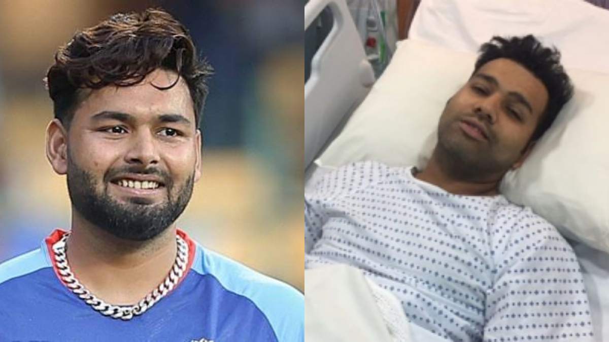 Did Rohit Sharma donate blood to Rishabh Pant?