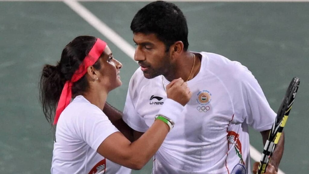 Sania Mirza and Rohan Bopanna