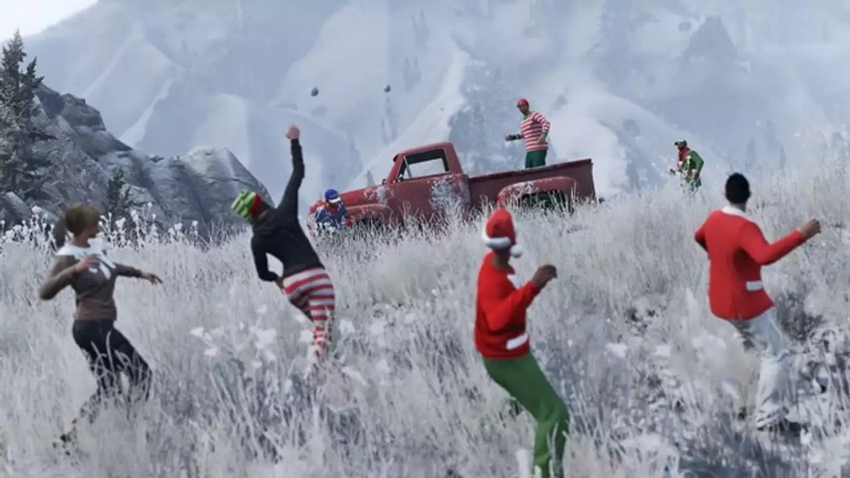 When does the Snow event end in GTA Online 2023?