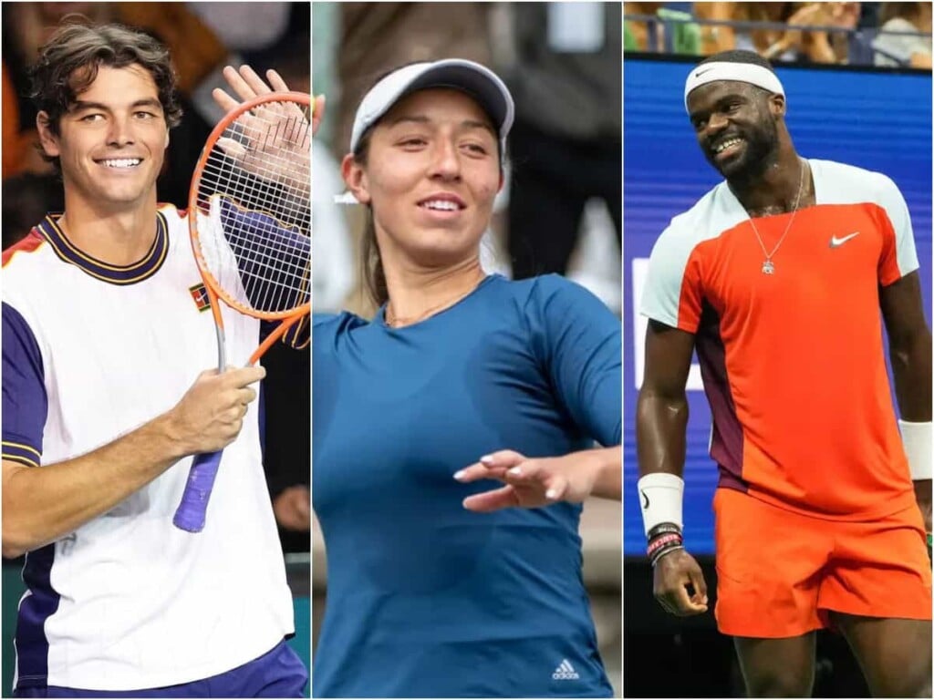 Taylor Fritz, Jessica Pegula, Frances Tiafoe 