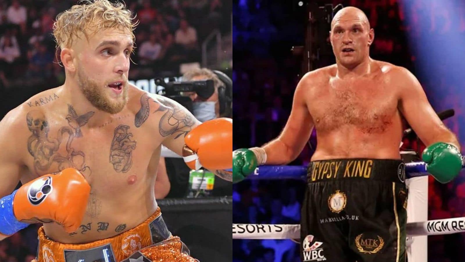 “He was gonna f**kin punch me,” Trash-talking Jake Paul gets confronted by Tyson Fury ahead against Tommy Fury