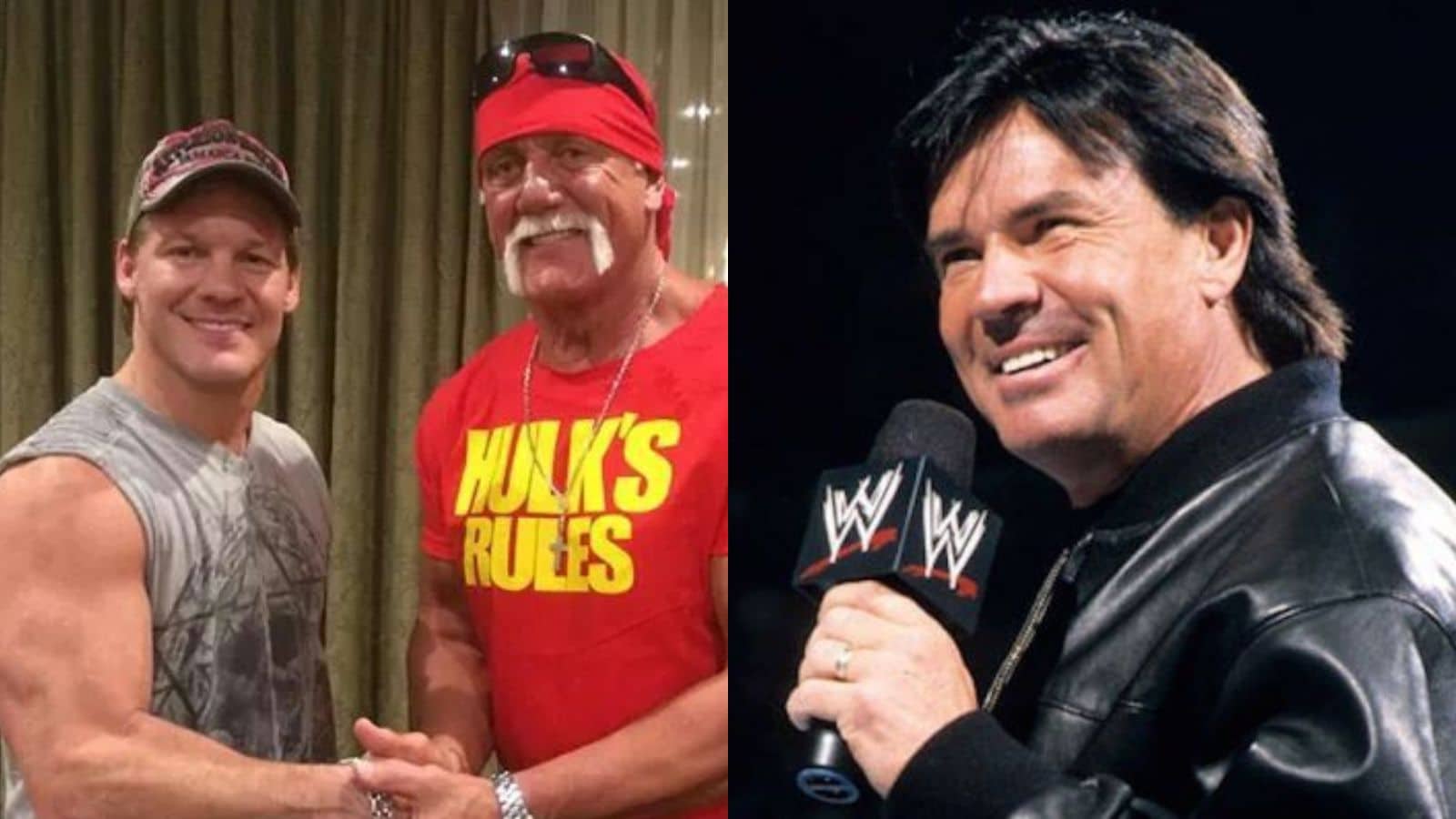 “I don’t think either one..” Eric Bischoff claims to compare Hulk Hogan and Chris Jericho is vain