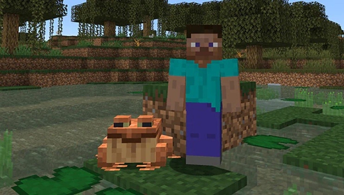 What do frogs eat in Minecraft?