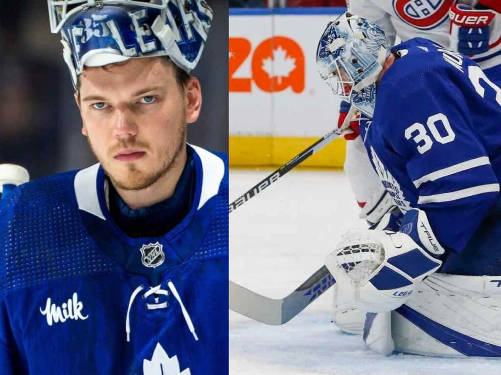 Ilya Samsonov and Matt Murray [Image Credit: Maple Leafs Insider/Toronto Star]