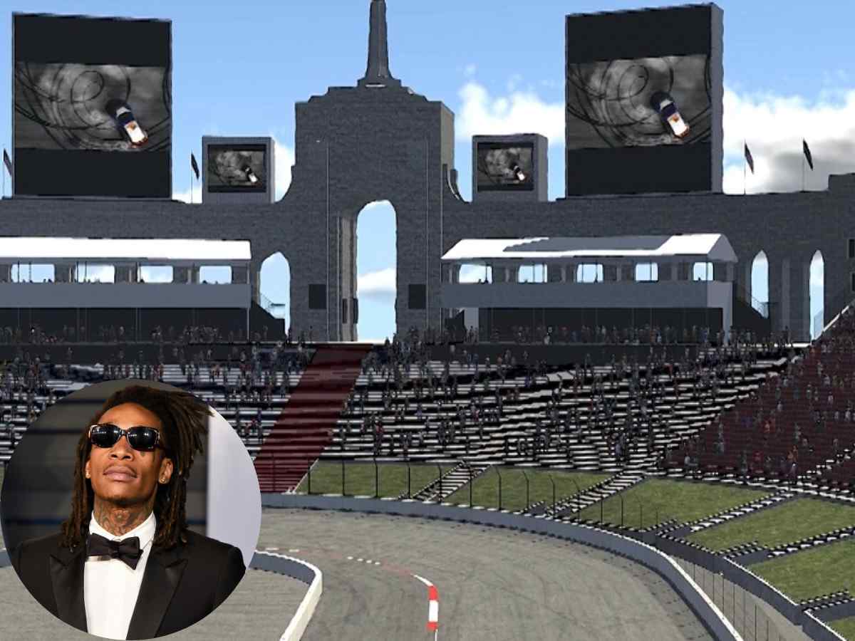 “Entertainment may be better than the racing on this clown show of a race track”- NASCAR Twitter reacts as Wiz Khalifa set to perform in the 2023 LA Clash