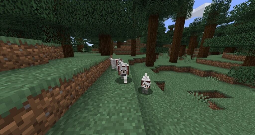 Wolves minecraft