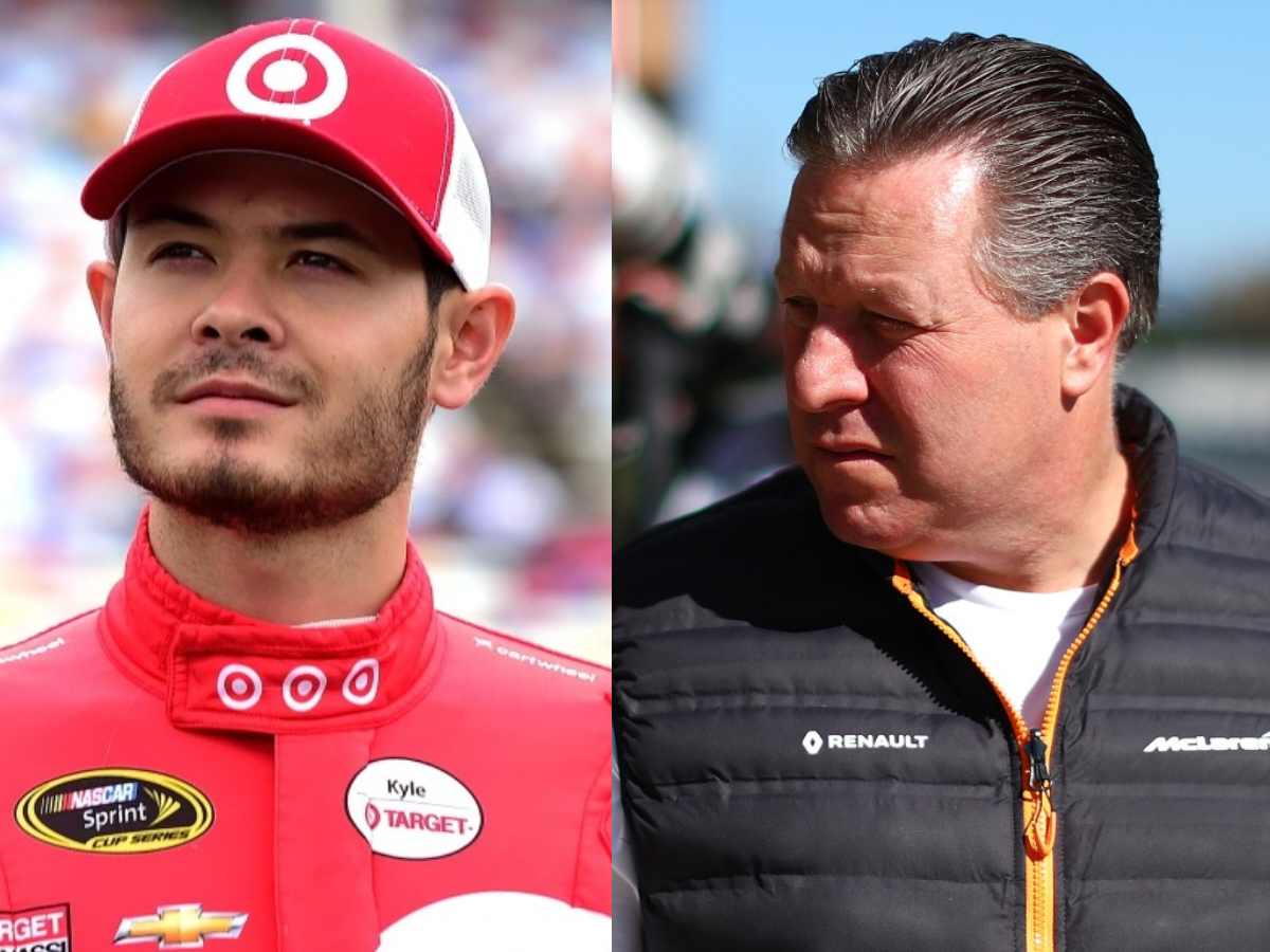 Kyle Larson plans a ‘wager’ with McLaren boss Zak Brown for an F1 test