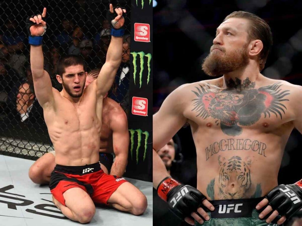 Islam Makhachev and 
 Conor McGregor