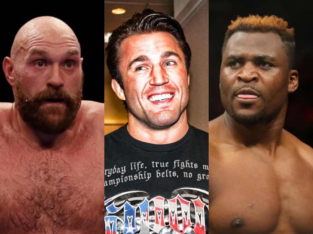 ‘Disappointing to see boxers beg’ -Chael Sonnen puzzled by Tyson Fury’s latest offer to Francis Ngannou for the much-anticipated super fight