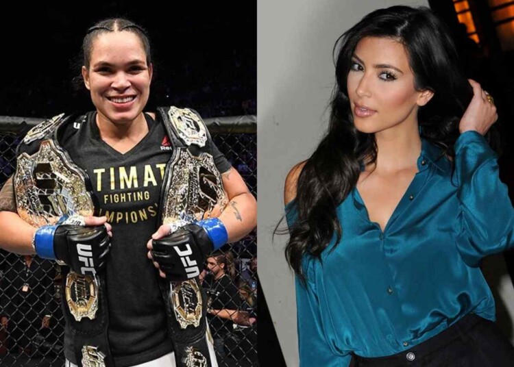 Amanda Nunes Kim Kardashian