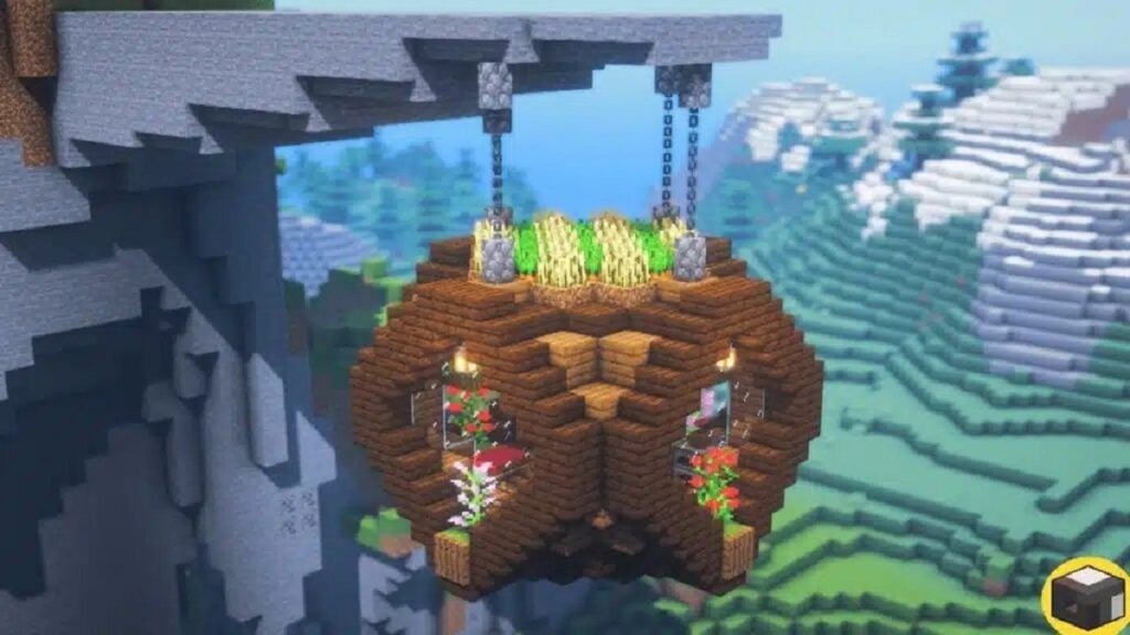 Hanging House minecraft