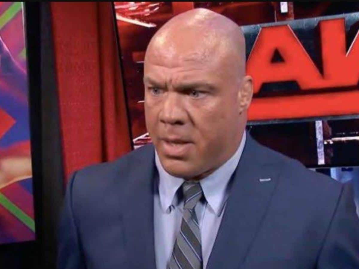 “This is the worst bump,” Kurt Angle claims that he almost sh*t in his pants after taking a slam from the WWE Hall of Famer