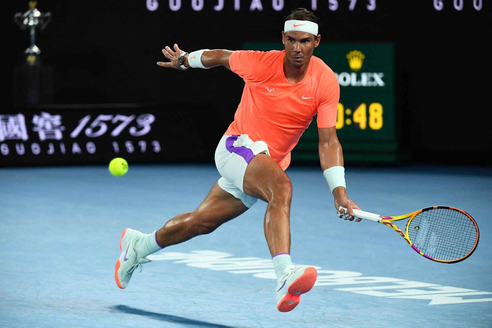 WATCH: Rafael Nadal apologizes after accidentally hitting a ball kid during his second-round defeat at the Australian Open