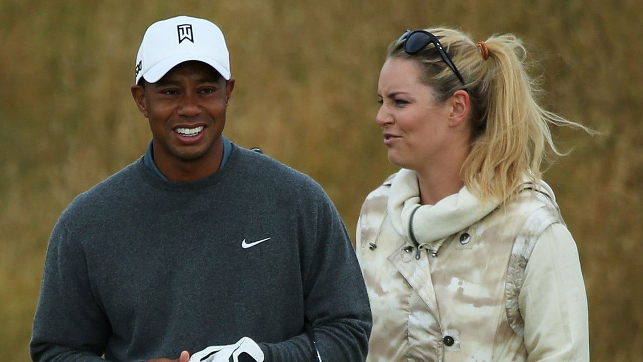 Lindsey Vonn once sent her well wishes to ex Tiger Woods on his golf comeback with a subtle dig