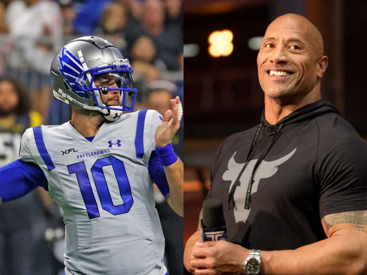 XFL owner Dwayne ‘The Rock’ Johnson HIGHLY appreciates ex-NFL star A.J. McCarron and other players of his league playing for ‘something deeper’