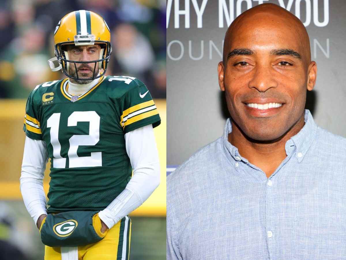 Former Giants RB Tiki Barber CLAIMS the ‘sensitive & shallow’ Aaron Rodgers won’t be able to handle the New York sports media if he joins the Jets