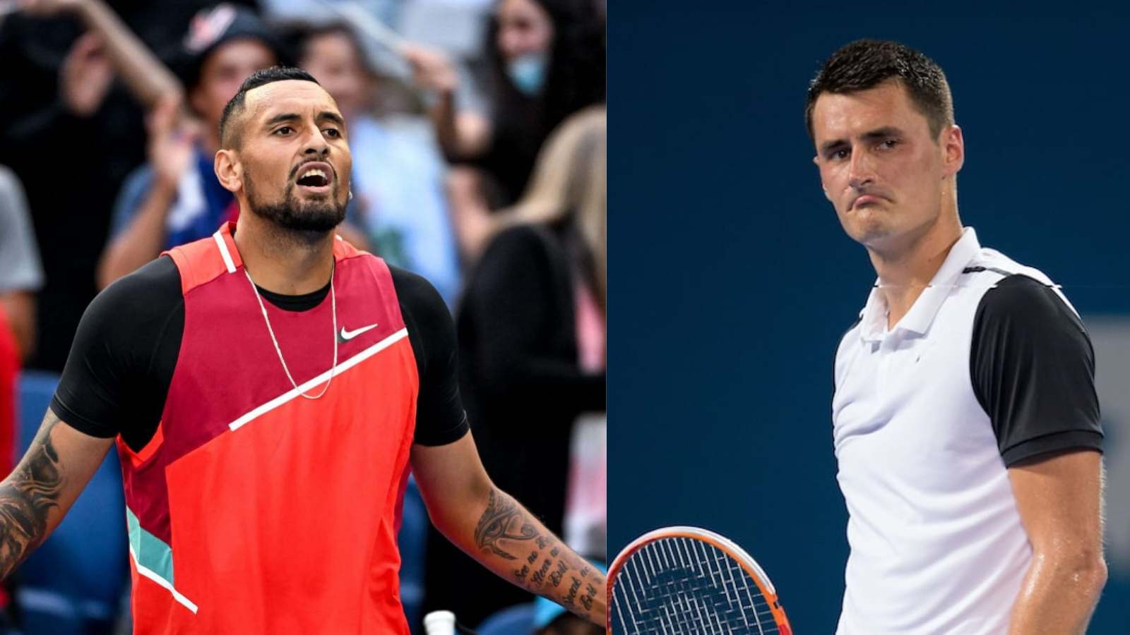 Nick Kyrgios schooled by social media after he mocked  Bernard Tomic for playing tennis on a bicycle