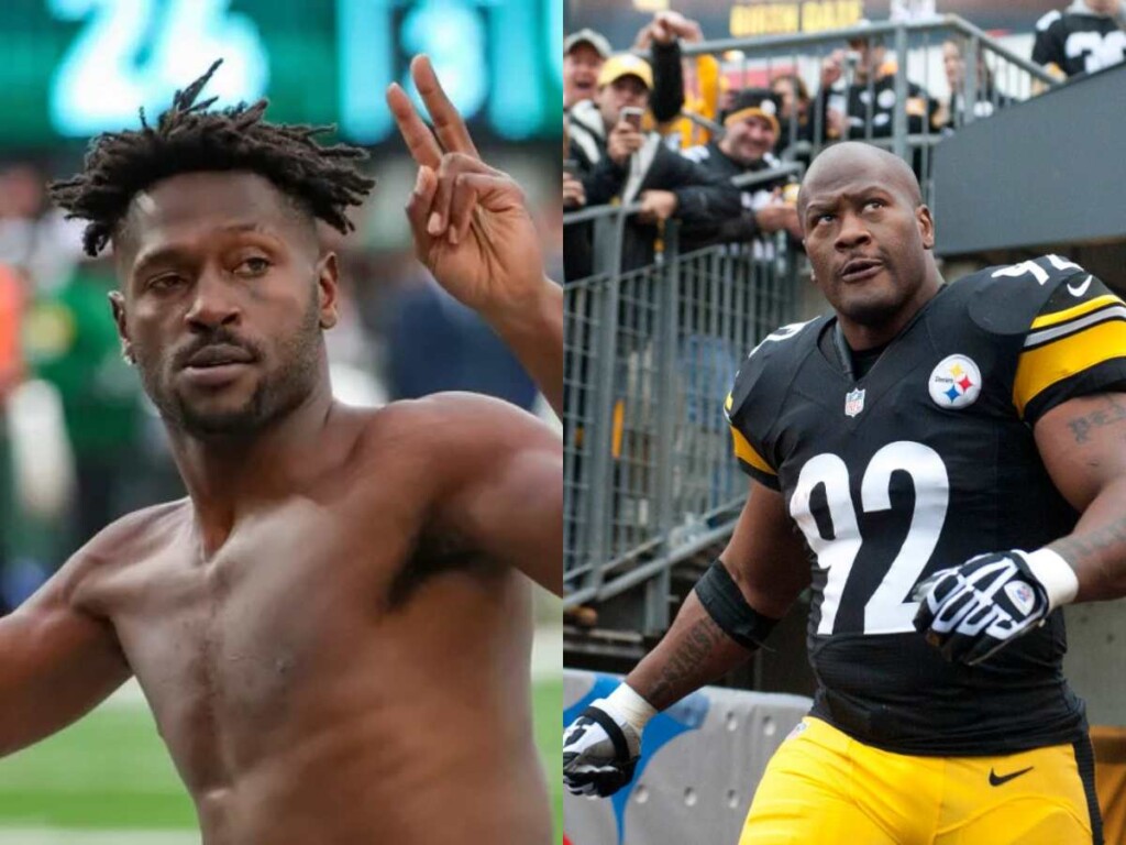 Antonio Brown claims former teammate James Harrison caused his 'CTE' and  'super aggressive' behavior