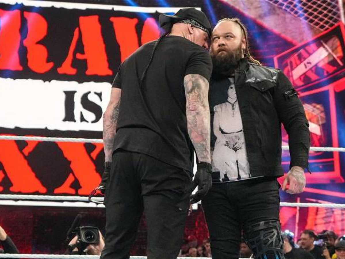 “That’s cool,” The Undertaker reveals the precious advice he whispered into Bray Wyatt’s ear on Raw 30