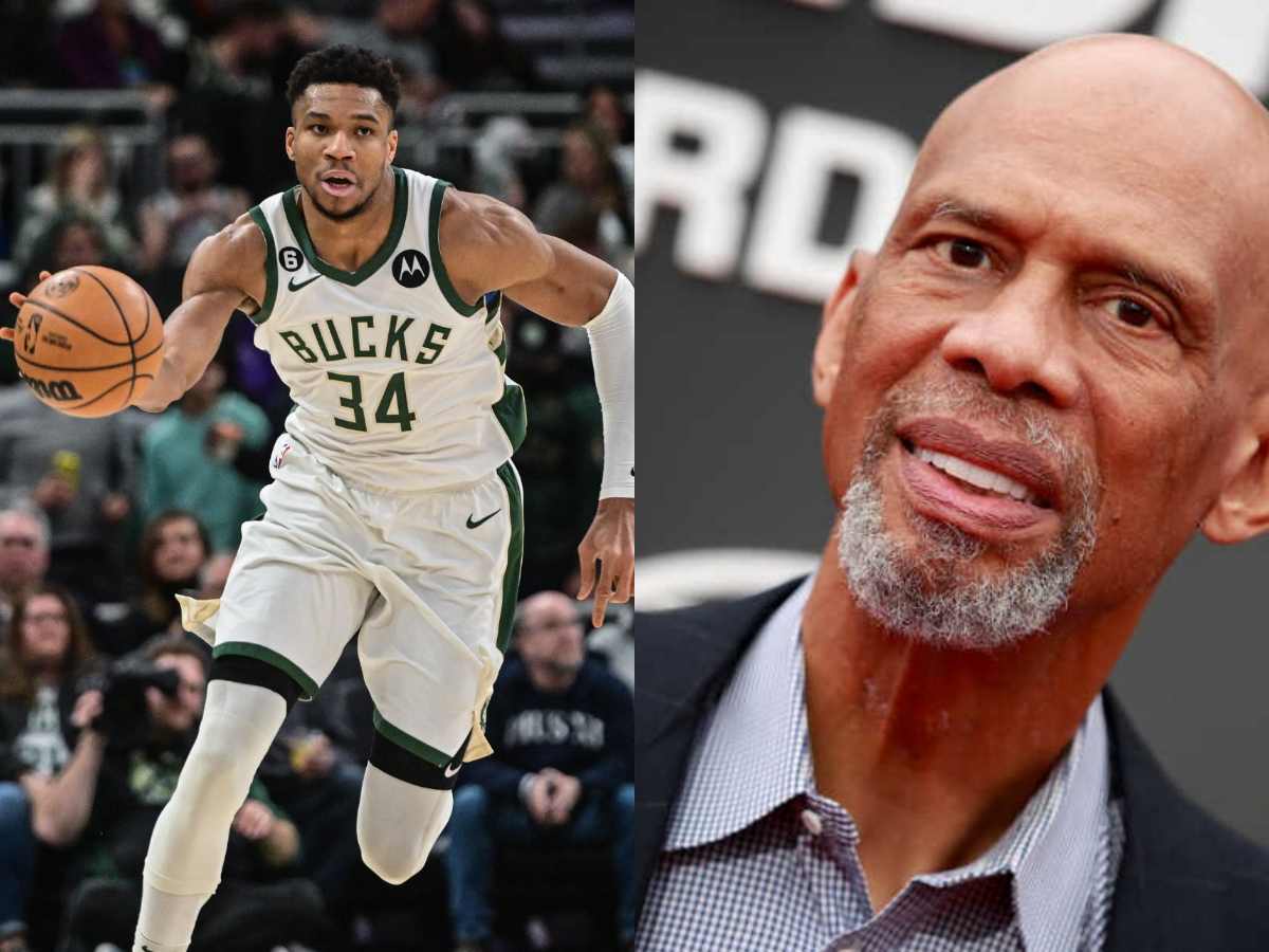 “Annoyed that wasn’t in time for me” Kareem Abdul-Jabbar admits to being envious of Giannis Antetokounmpo’s on-court freedom