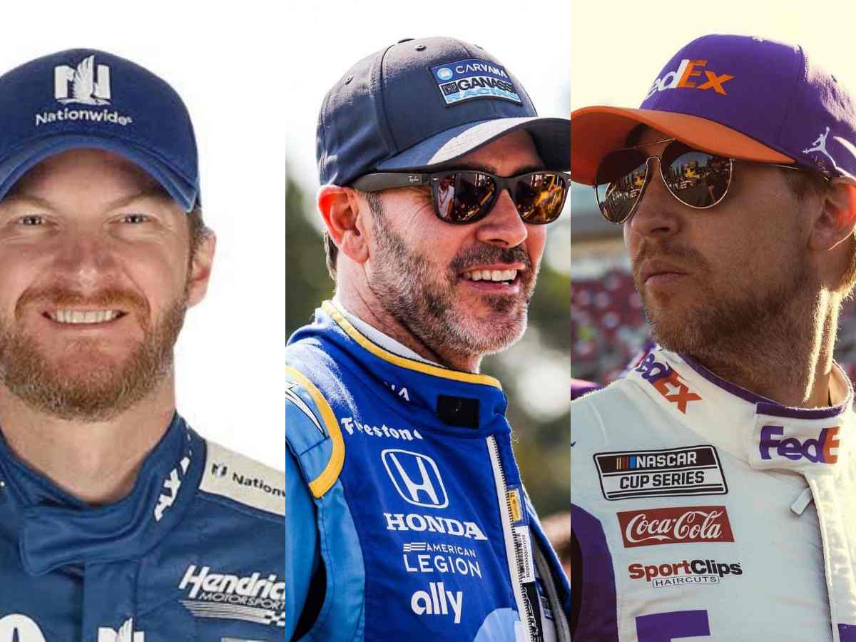 ‘Jimmie Johnson can do whatever he wants’ Dale Earnhardt Jr.  responds to Denny Hamlin’s criticism on the record champion’s return