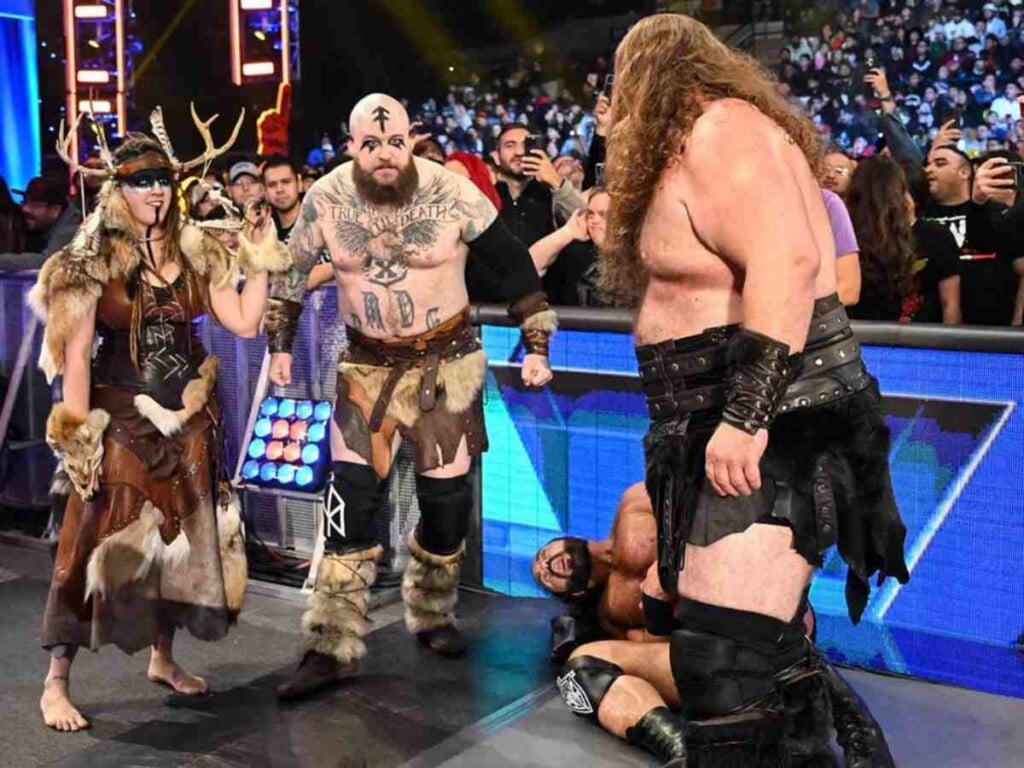 The Viking Raiders challenged Drew McIntyre & Sheamus on SmackDown