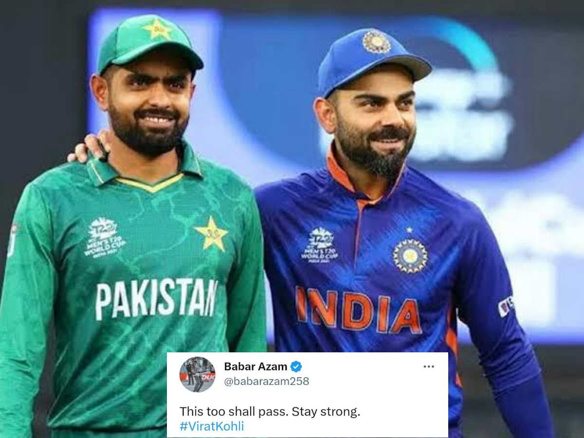 “This too shall pass,” Babar Azam reflects on message for Virat Kohli