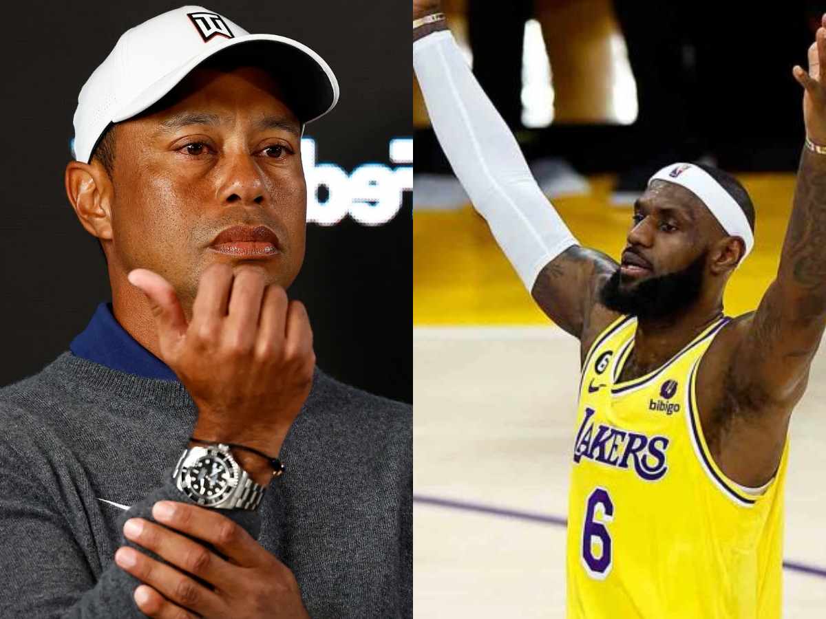 “Never thought would be surpassed,” Tiger Woods in utter disbelief to see LeBron James smash Kareem Abdul-Jabbar’s all-time NBA scoring record