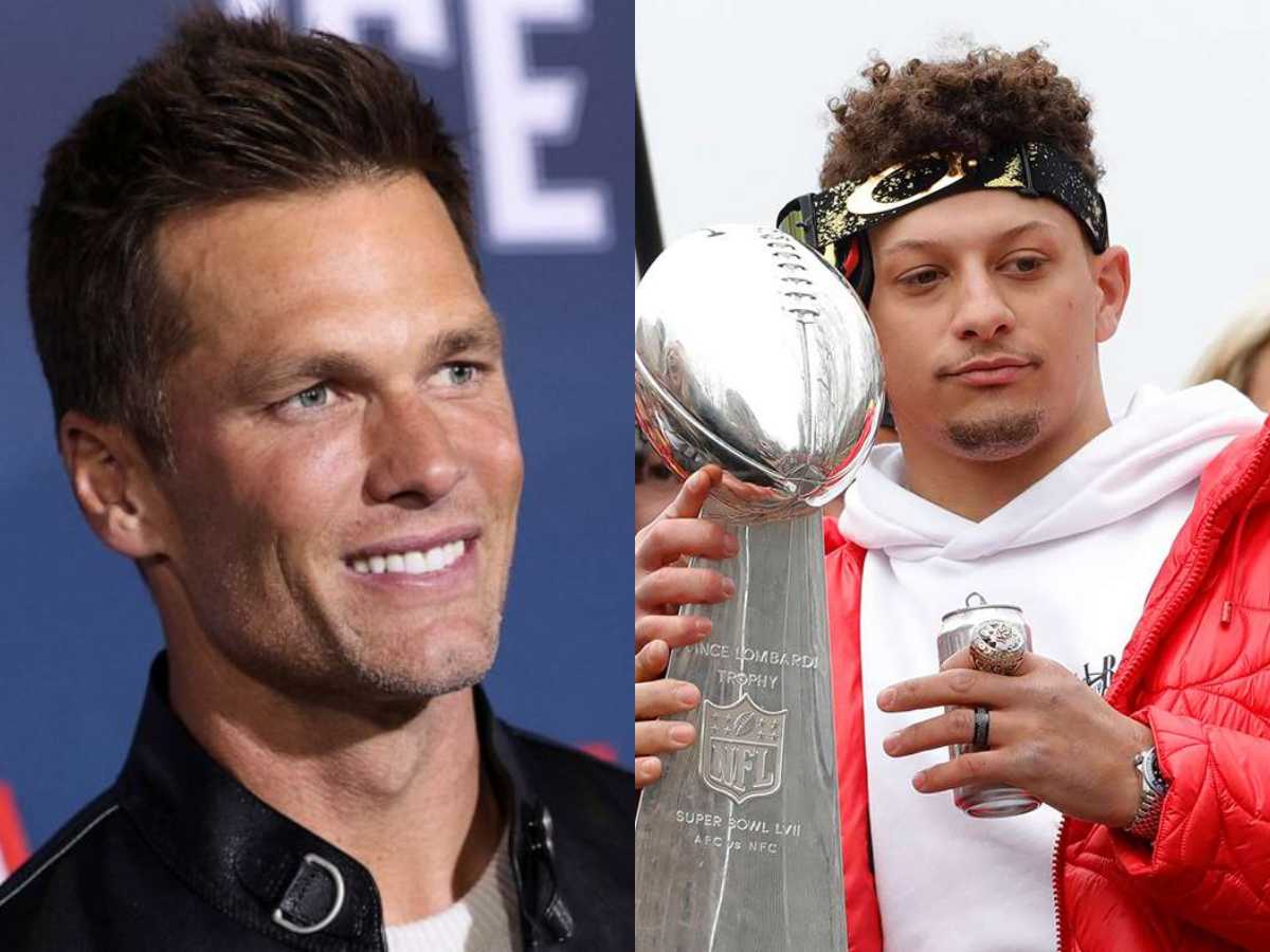 Tom Brady shockingly approves of ‘drunk’ Patrick Mahomes giving away the Lombardi Trophy to the fans during parade