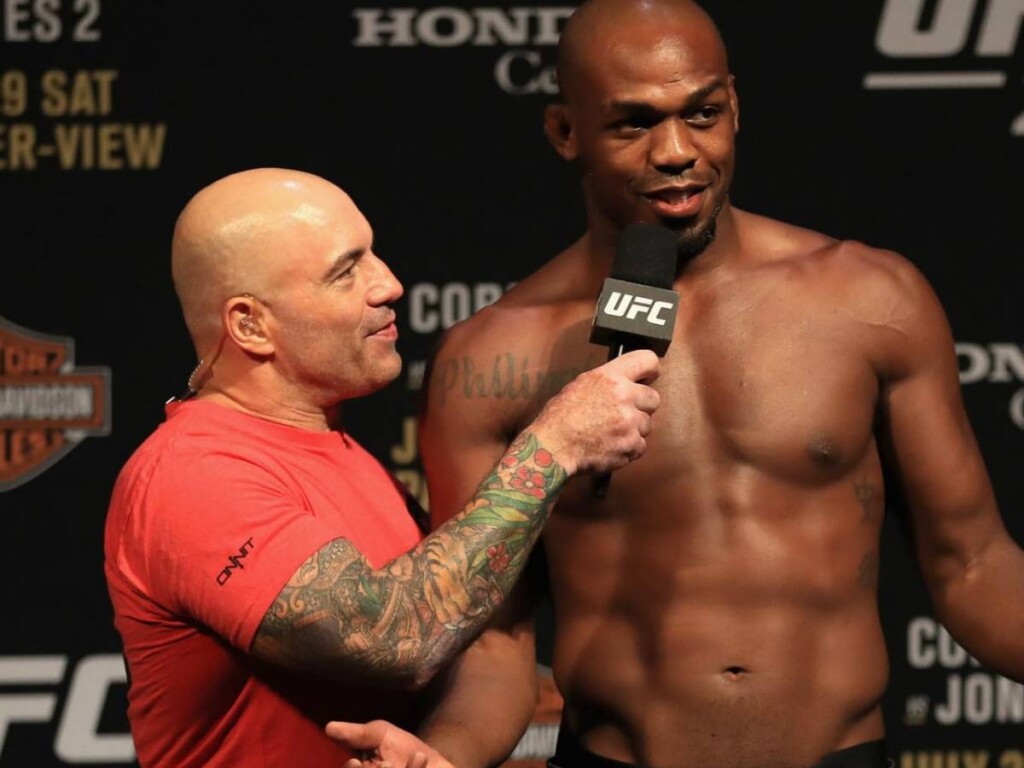 Joe Rogan and Jon Jones