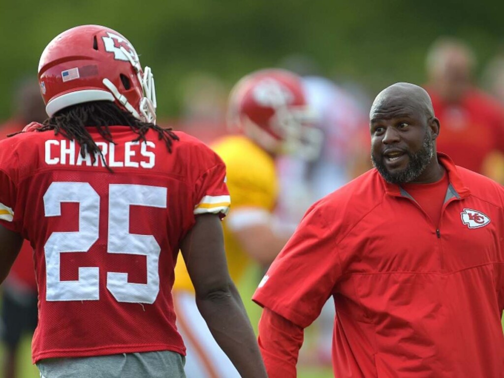 Jamaal Charles & Eric Bieniemy 